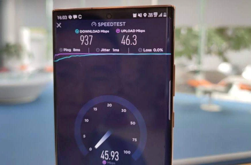 5G Viettel trên Samsung Note20 Ultra 5G 