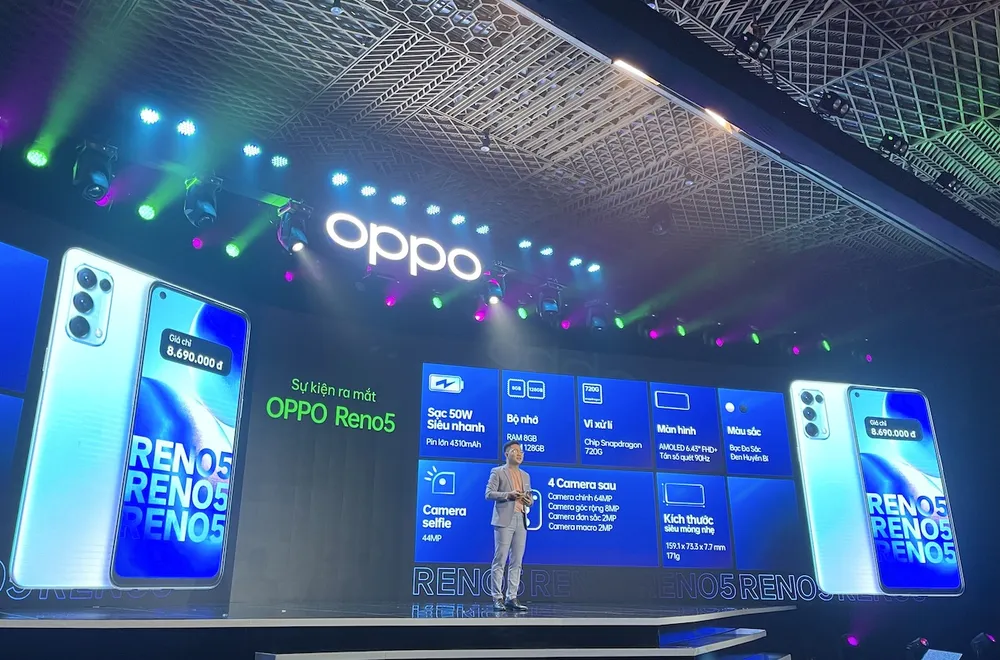 OPPO Reno5 “Cùng hình dung khoảnh khắc cuộc sống” chính thức ra mắt tại Việt Nam ảnh 6 OPPO Reno5 “Cùng hình dung khoảnh khắc cuộc sống” chính thức ra mắt tại Việt Nam ảnh 6