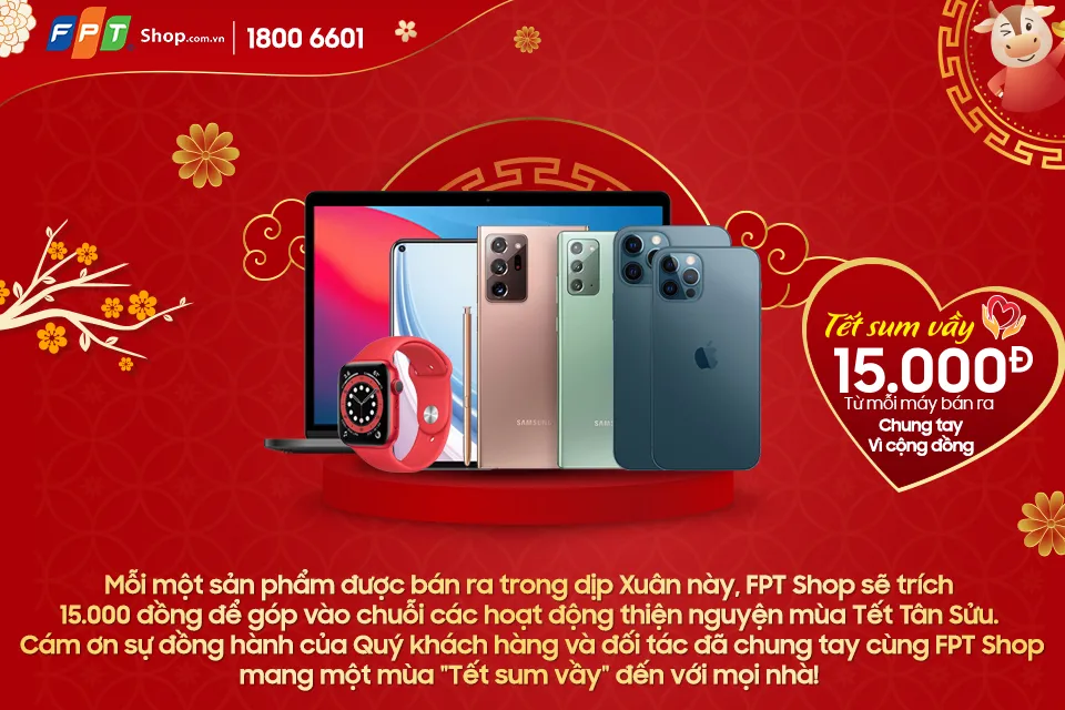FPT Shop mang “Tết sum vầy” đến cho mọi nhà ảnh 1 FPT Shop mang “Tết sum vầy” đến cho mọi nhà ảnh 1