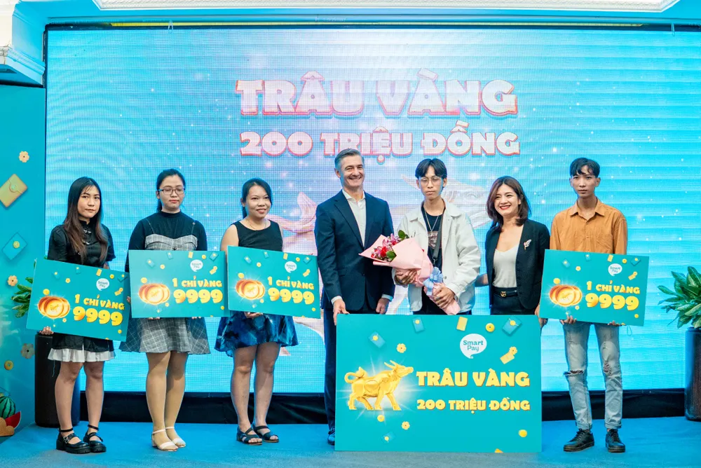 SmartPay trao gần 700.000 giải thưởng “Đại tiệc lì xì” ảnh 1 SmartPay trao gần 700.000 giải thưởng “Đại tiệc lì xì” ảnh 1
