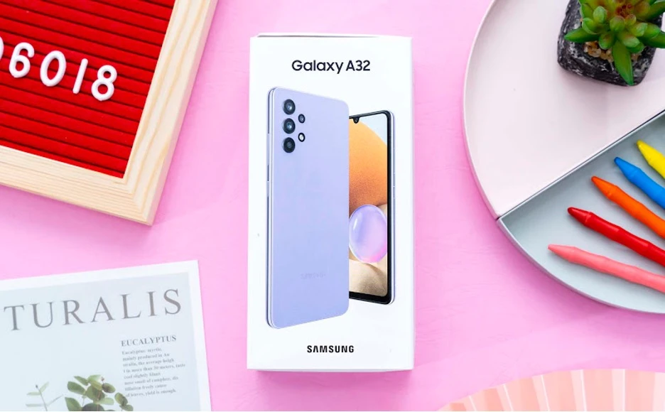 Galaxy A32, smartphone tầm trung với thiết kế thời thượng