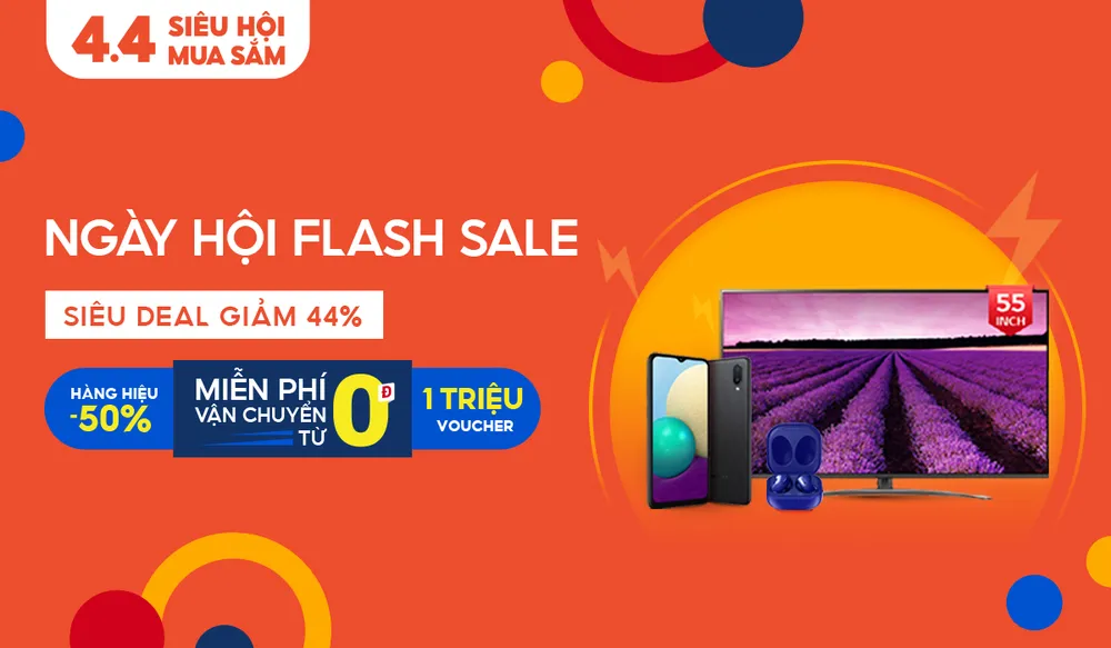 Shopee ghi nhận thành công với chương trình 4.4 Siêu Hội Mua Sắm  ảnh 2 Shopee ghi nhận thành công với chương trình 4.4 Siêu Hội Mua Sắm  ảnh 2