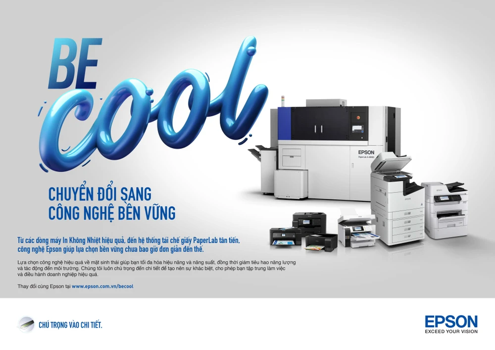 Cùng EPSON với chiến dịch “BE COOL”