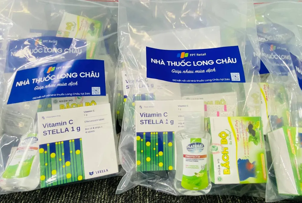 Nhà thuốc FPT Long Châu đồng hành cùng cộng đồng trong đại dịch Covid-19 ảnh 2 Nhà thuốc FPT Long Châu đồng hành cùng cộng đồng trong đại dịch Covid-19 ảnh 2