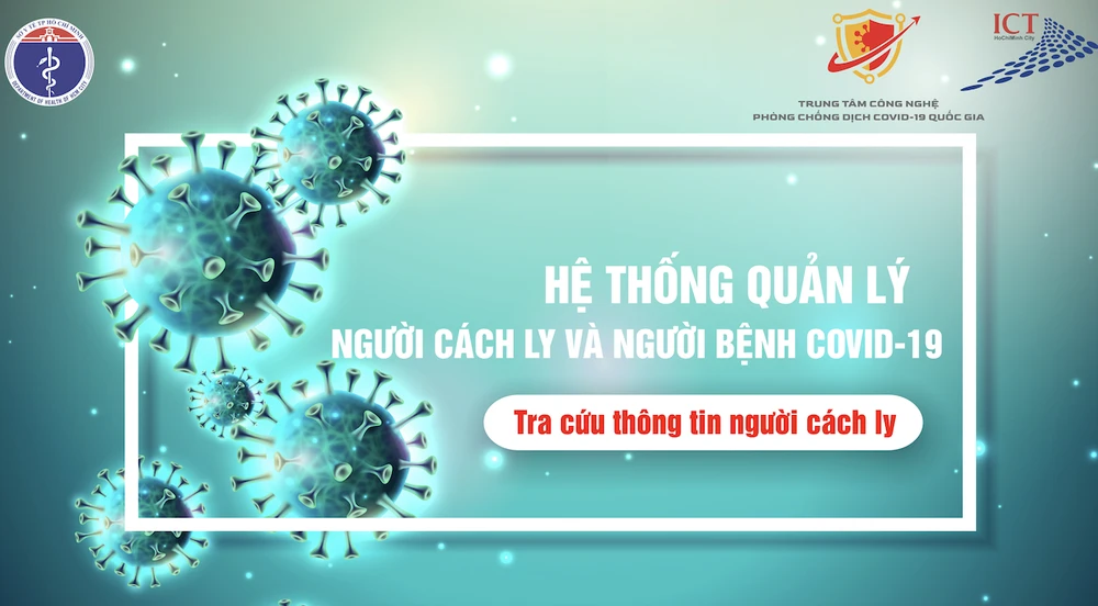 Hệ thống tra cứu thông tin người bệnh Covid-19 