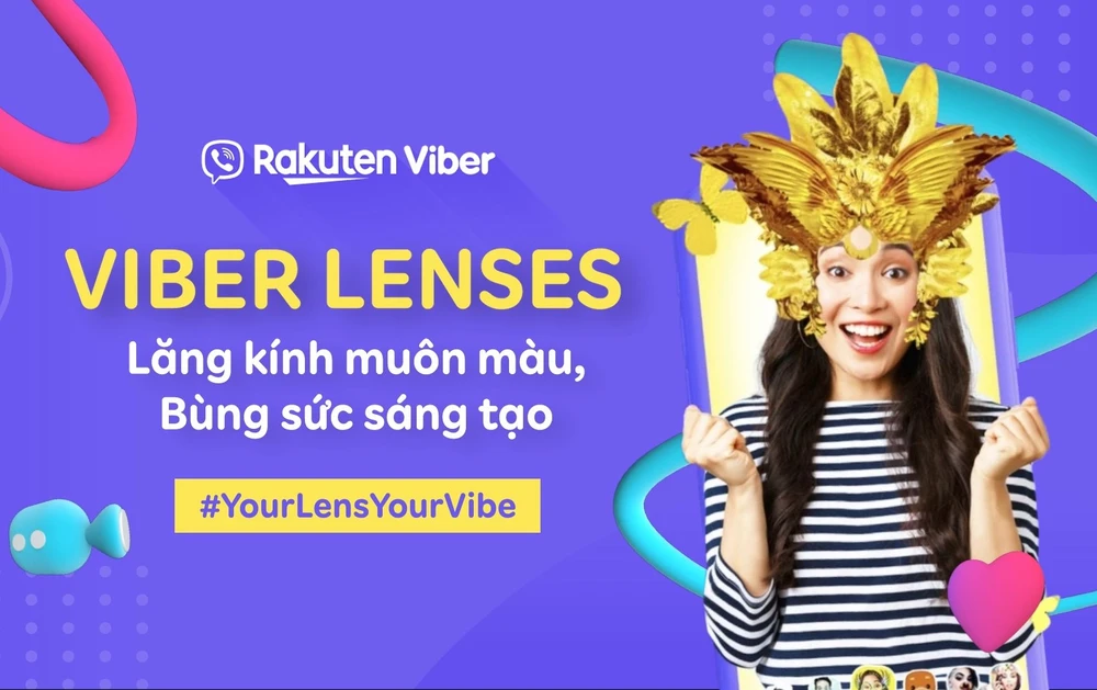 Tính năng Viber Lenses trên Viber mang trải nghiệm cá nhân cho người dùng