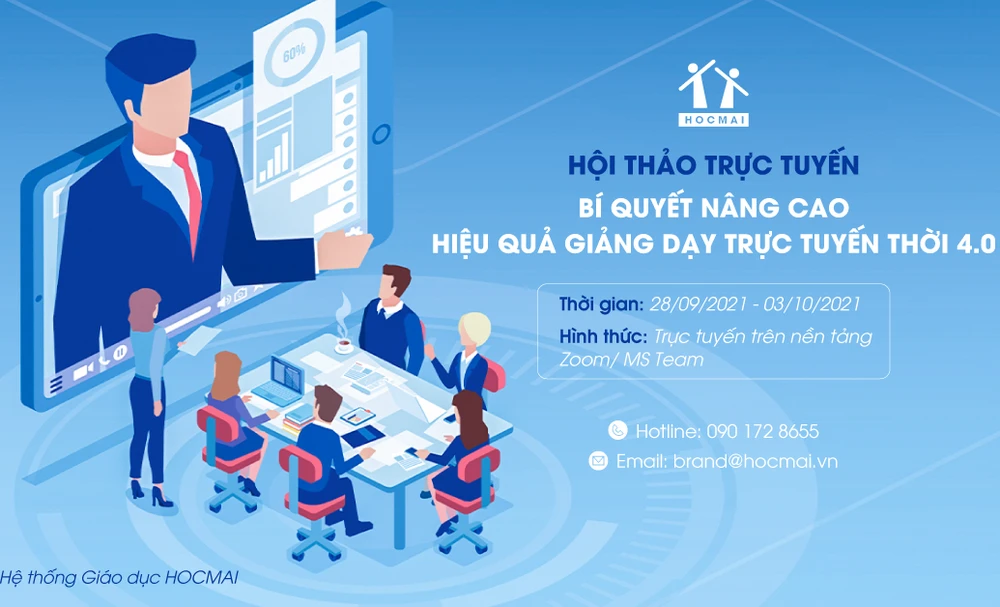 HOCMAI với chương trình hội thảo dành cho giáo viên