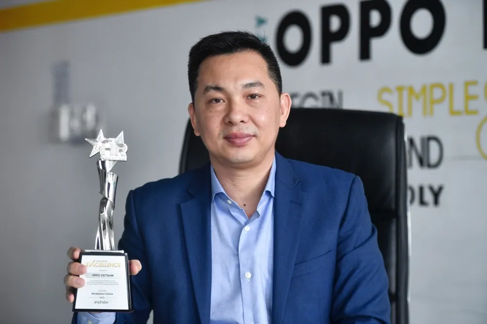 OPPO Việt Nam đạt Giải thưởng Văn hóa doanh nghiệp tại Vietnam Excellence 2021 ảnh 1
