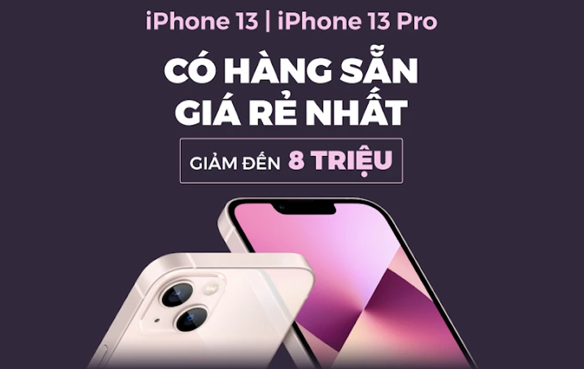 Các nhà bán lẻ đã điều chỉnh giá iPhone 13, 13 Pro 