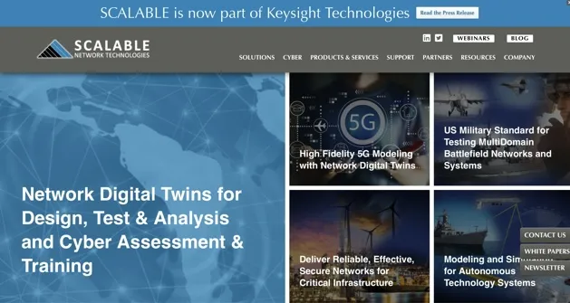 Keysight Technologies mua lại SCALABLE Network Technologies ảnh 1 Keysight Technologies mua lại SCALABLE Network Technologies ảnh 1