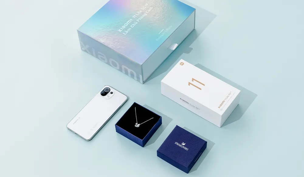 Xiaomi hợp tác cùng Swarovski: Xiaomi 11 Lite 5G NE phiên bản giới hạn ảnh 4