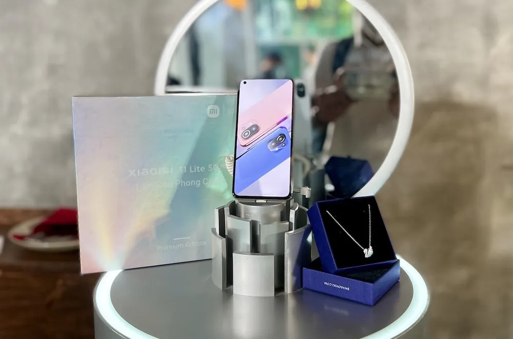 Xiaomi hợp tác cùng Swarovski: Xiaomi 11 Lite 5G NE phiên bản giới hạn ảnh 3