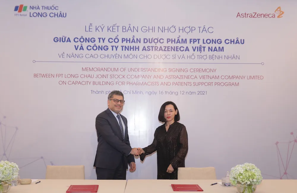 FPT Long Châu và AstraZeneca hợp tác tăng cường chăm sóc sức khoẻ người dân ảnh 1 FPT Long Châu và AstraZeneca hợp tác tăng cường chăm sóc sức khoẻ người dân ảnh 1