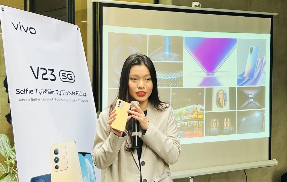 vivo V23 5G nâng tầm trải nghiệm chụp ảnh selfie, kết nối 5G ảnh 2