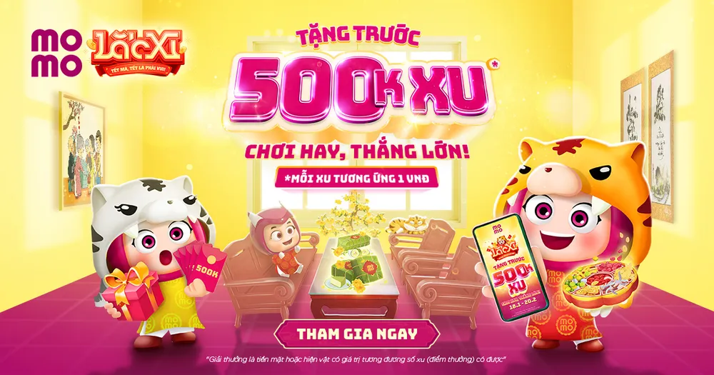 MoMo ra mắt Lắc Xì 2022 ảnh 1 MoMo ra mắt Lắc Xì 2022 ảnh 1