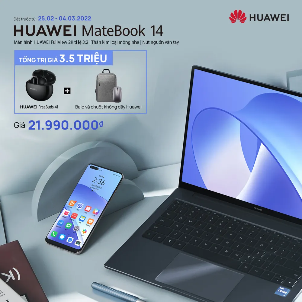 MateBook 14 với thân máy kim loại cùng trải nghiệm màn hình đỉnh cao giá gần 22 triệu đồng ảnh 2 MateBook 14 với thân máy kim loại cùng trải nghiệm màn hình đỉnh cao giá gần 22 triệu đồng ảnh 2