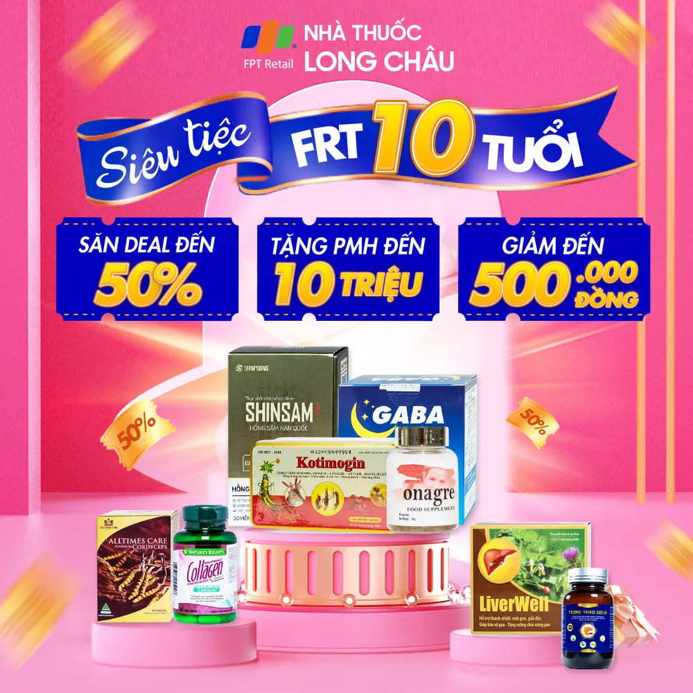 FPT Long Châu khuyến mãi đến 50% dịp FPT Retail 10 tuổi  ​ ảnh 1