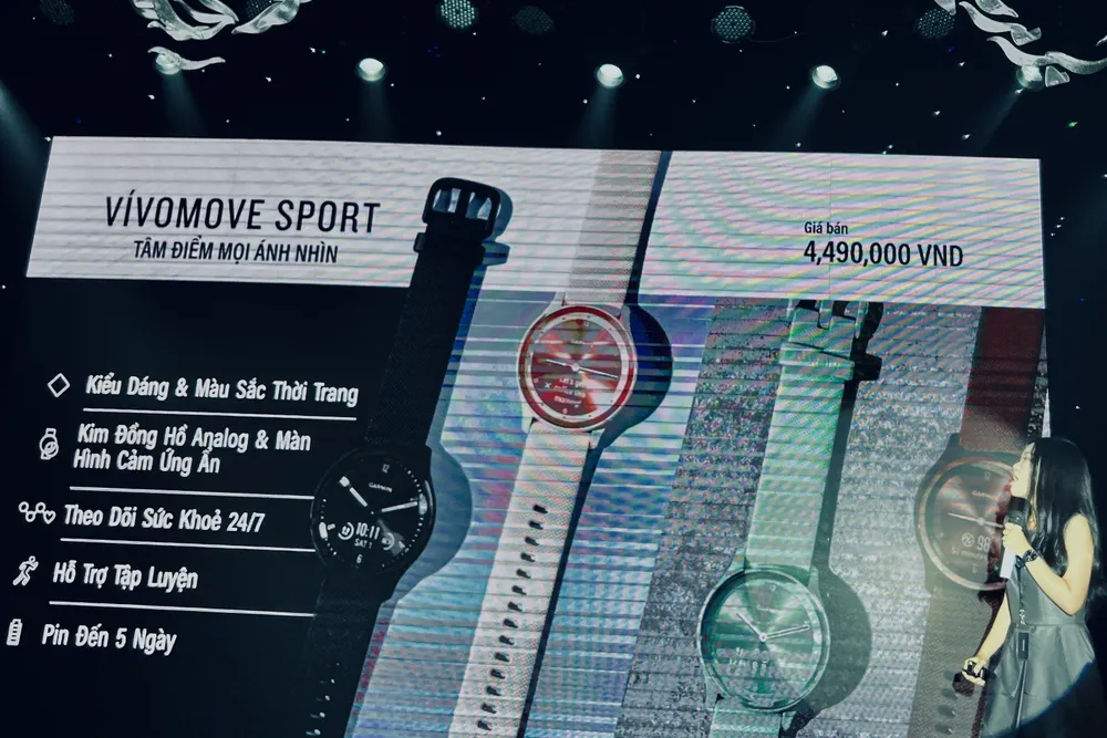 Garmin vívomove Sport dành cho giới trẻ, giá chưa đến 4,5 triệu đồng ảnh 3 Garmin vívomove Sport dành cho giới trẻ, giá chưa đến 4,5 triệu đồng ảnh 3