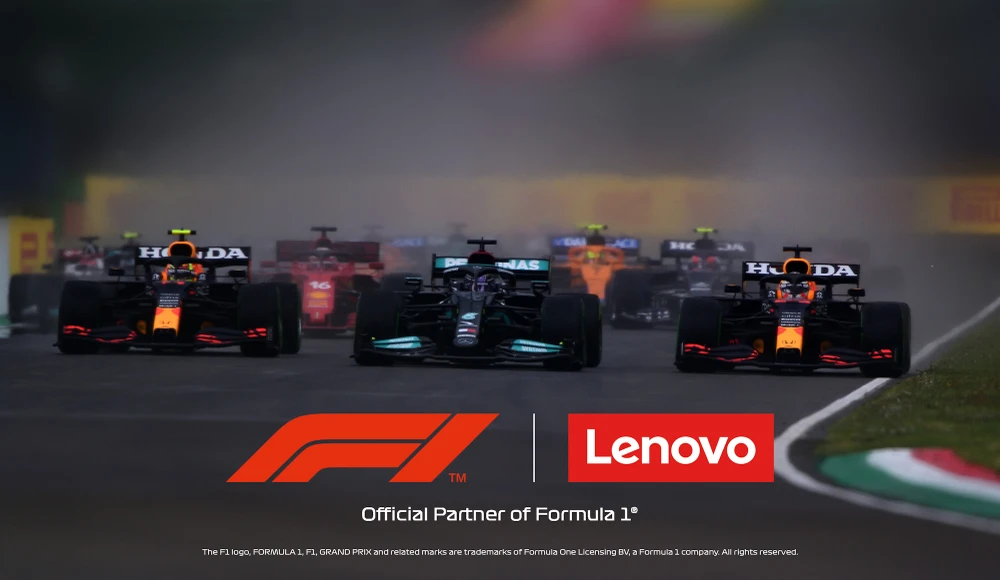 Lenovo là đối tác chính thức của Formula 1 cho mùa giải 2022 