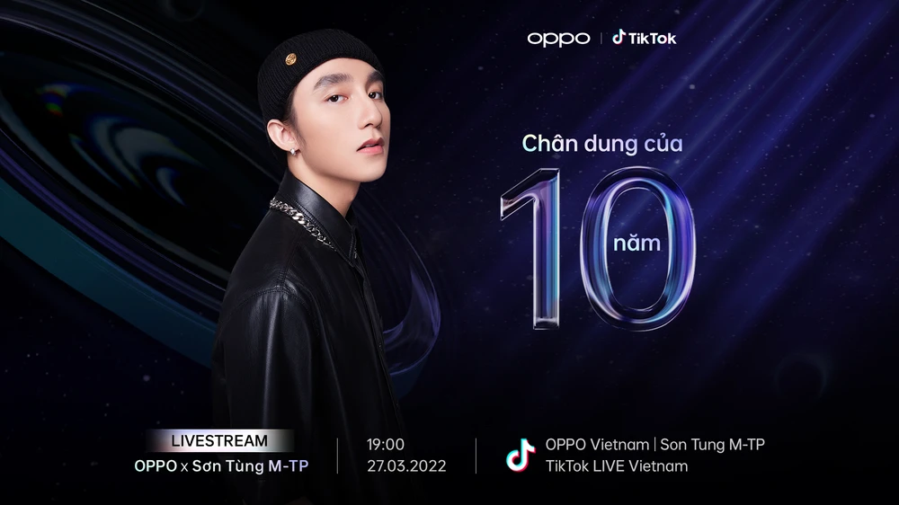 OPPO kỷ niệm hành trình sau gần một thập kỷ đồng hành cùng Sơn Tùng M-TP