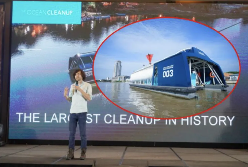 Hệ thống làm sạch sông ngòi Interceptor 003 chính thức đi vào hoạt động ảnh 2