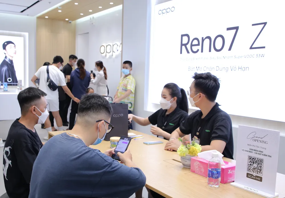 OPPO ra mắt chuỗi OPPO Experience Store trên toàn quốc trong tháng 4-2022  ​ ảnh 2