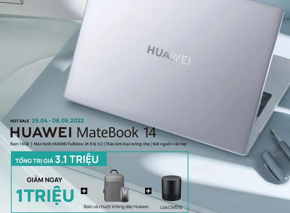 HUAWEI tung phiên Bản MateBook 14 mới với vi xử lý AMD ảnh 2