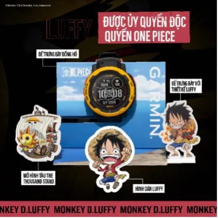 Garmin ra mắt Instinct 2 Solar lấy cảm hứng từ One Piece, phiên bản châu Á ảnh 4