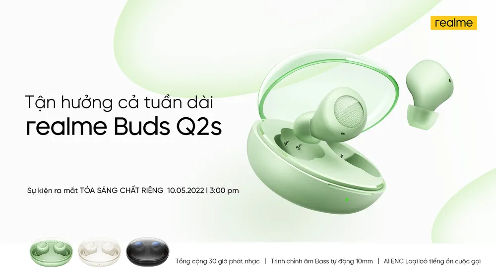 “Tỏa sáng chất riêng” với realme 9 4G và realme Buds Q2s ảnh 3