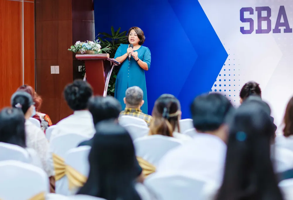 Trao 36 suất học bổng SBA cho sinh viên có thành tích học tập và hoạt động xã hội nổi bật ảnh 1