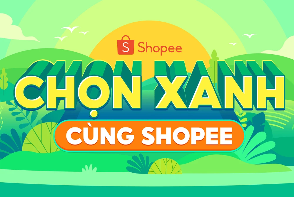 Thương mại điện tủ xanh là hoạt động thiết thực cùa Shopee 