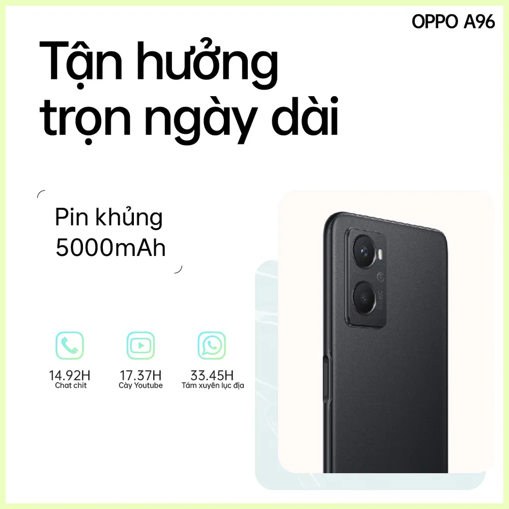 Mở bán OPPO A96 và A57 với những công nghệ độc quyền  ​ ảnh 1