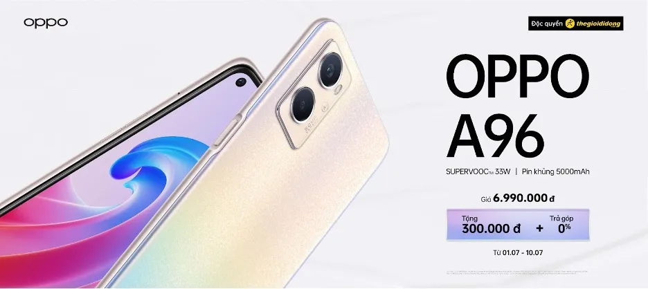 Mở bán OPPO A96 và A57 với những công nghệ độc quyền  ​ ảnh 4