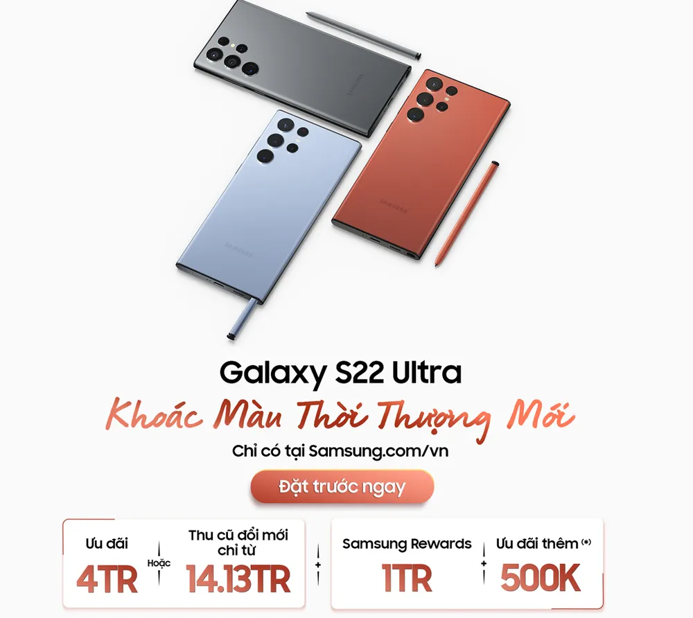 Galaxy S22 Ultra với bộ ba màu sắc “Khoác Màu Thời Thượng Mới” ảnh 2
