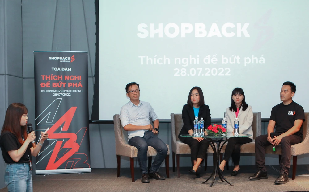 ShopBack vừa tổ chức buổi tọa đàm chủ đề “Thích nghi để bứt phá”