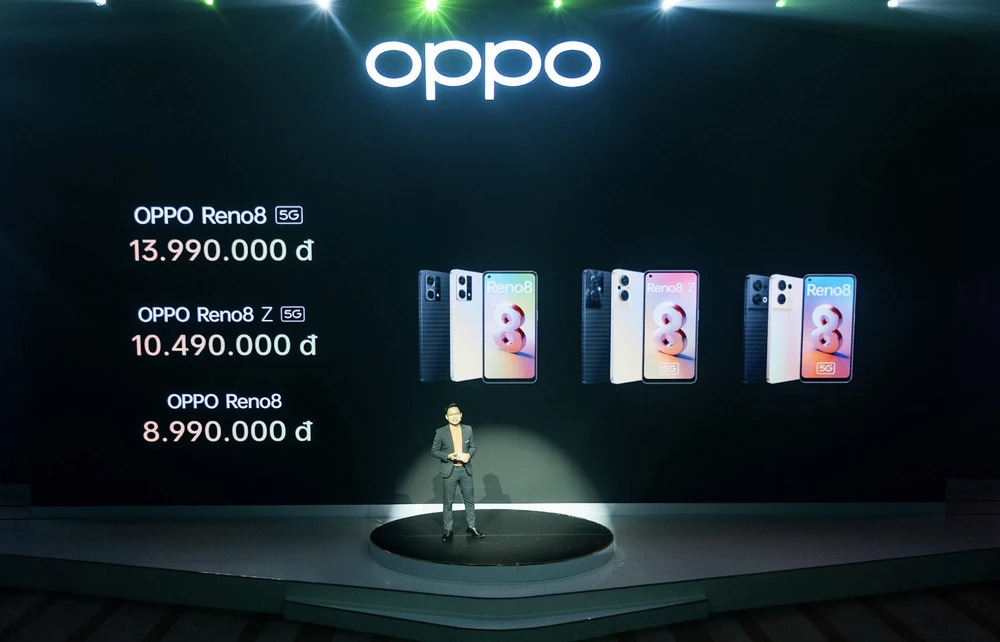 OPPO Việt Nam đã công bớ giá của OPPO Reno8 Series