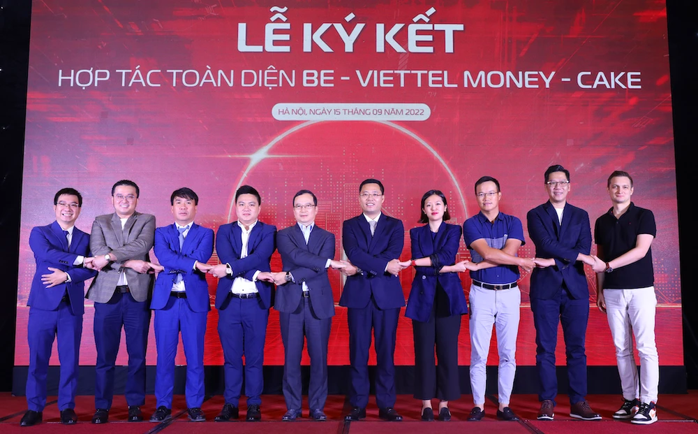 Viettel Money hợp tác toàn diện với Ngân hàng số Cake by VPBank và Nền tảng tiêu dùng đa dịch vụ Be