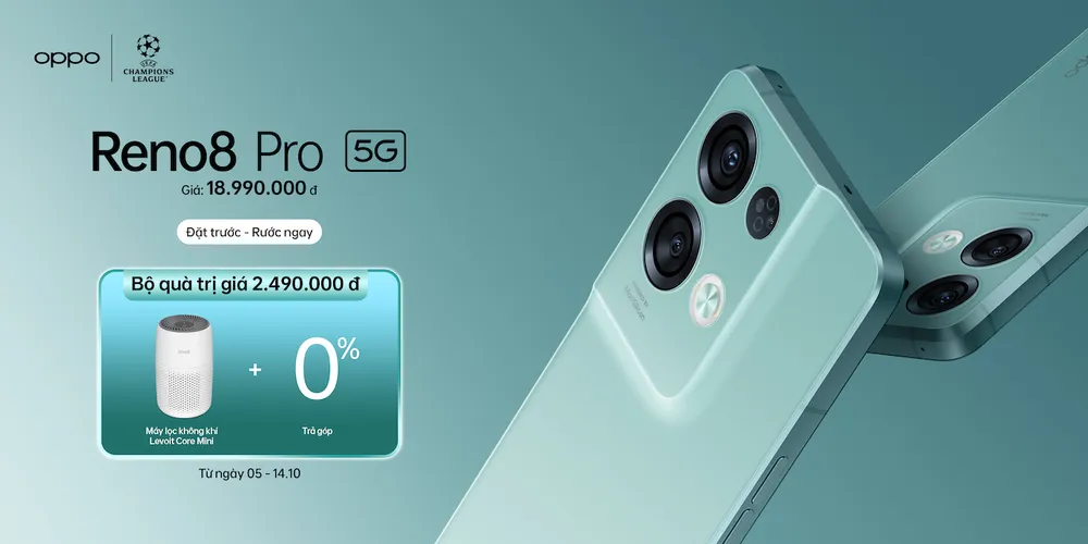 OPPO Reno8 Pro 5G, model cao cấp nhất của thế hệ Reno8 Series được ra mắt tại thị trường Việt Nam ảnh 9 OPPO Reno8 Pro 5G, model cao cấp nhất của thế hệ Reno8 Series được ra mắt tại thị trường Việt Nam ảnh 9