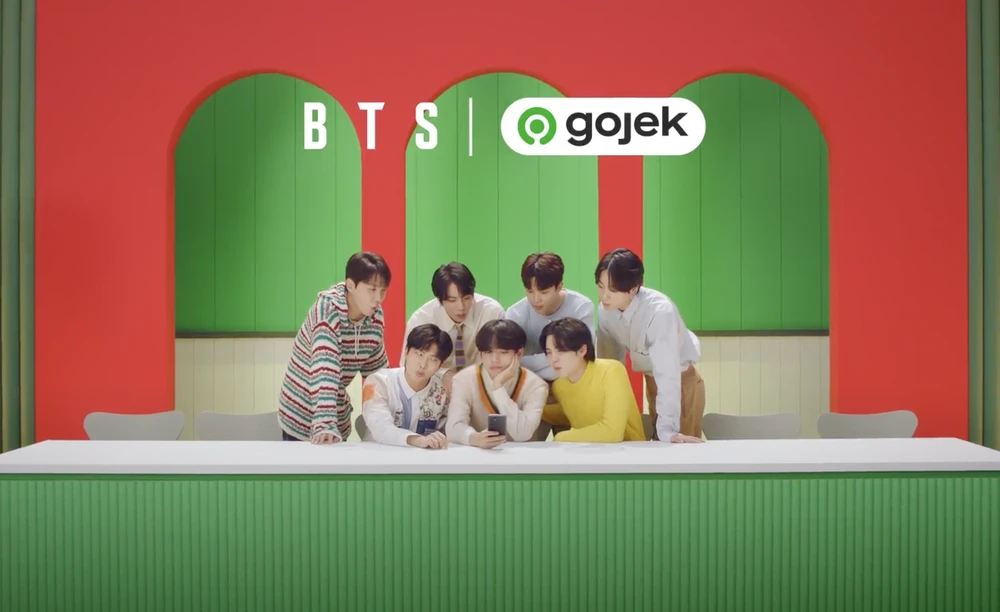 Gojek hợp tác với nhóm nhạc BTS