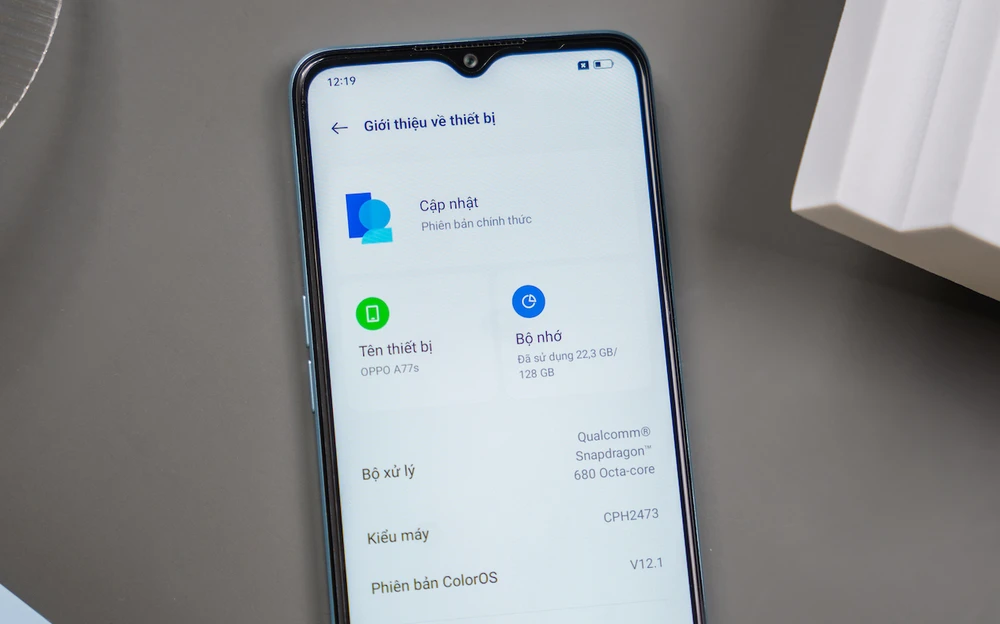 OPPO ra mắt A77s với thiết kế thời thượng và khả năng xử lý đa tác vụ mượt mà ảnh 2 OPPO ra mắt A77s với thiết kế thời thượng và khả năng xử lý đa tác vụ mượt mà ảnh 2