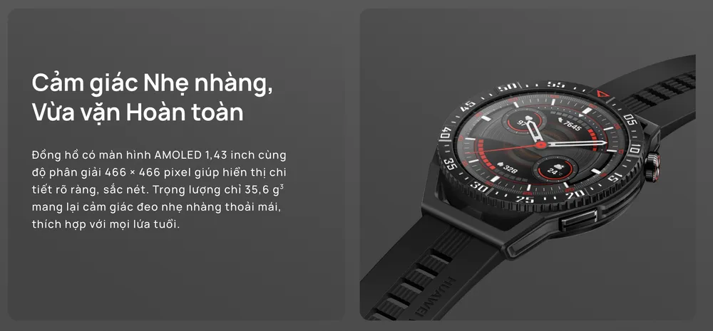 Nhiều giá trị trên HUAWEI Watch GT3 SE ảnh 3