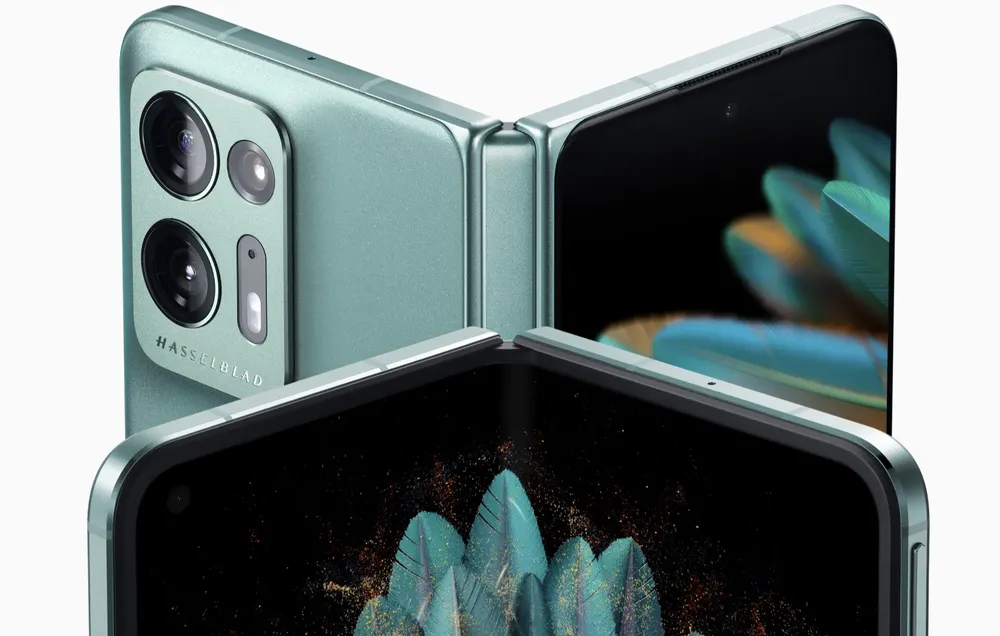 OPPO Find N2 sở hữu bản lề giọt nước do chính từ hãng phát triển OPPO Find N2 sở hữu bản lề giọt nước do chính từ hãng phát triển