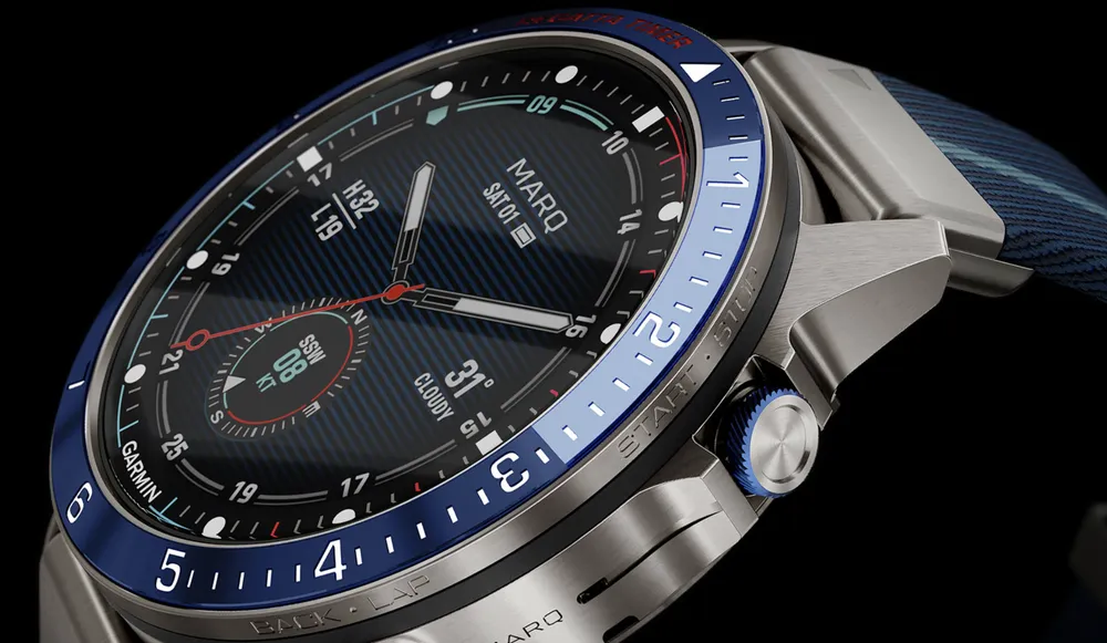 Với MARQ Captain, tính năng bộ hẹn giờ Regatta được bổ sung công nghệ định vị GPS năng cao, tự động xác định chính xác điểm khởi đầu giúp cho thuyền trưởng xuất phát đúng thời điểm tại vị trí lý tưởng. Với MARQ Captain, tính năng bộ hẹn giờ Regatta được bổ sung công nghệ định vị GPS năng cao, tự động xác định chính xác điểm khởi đầu giúp cho thuyền trưởng xuất phát đúng thời điểm tại vị trí lý tưởng.