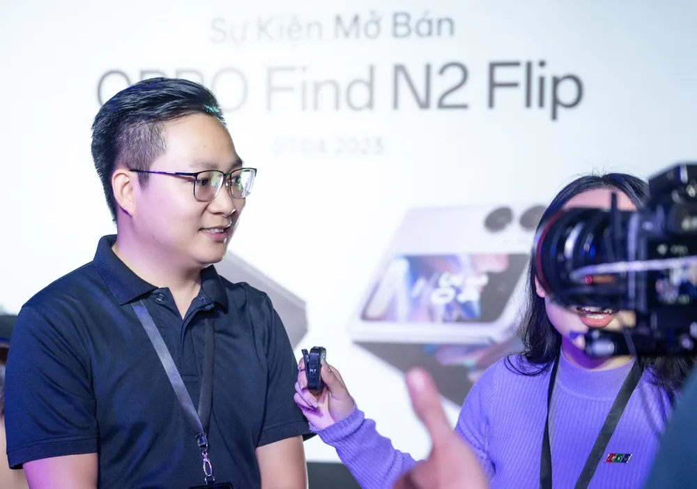 Ông Văn Bá Luýt, Giám đốc sản phẩm OPPO Việt Nam Ông Văn Bá Luýt, Giám đốc sản phẩm OPPO Việt Nam