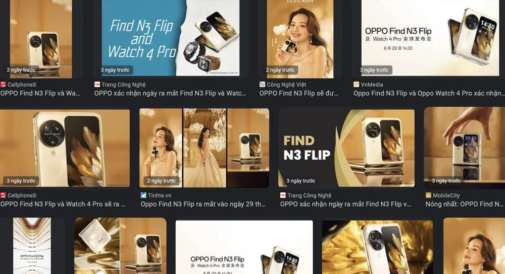 Thông tin về OPPO Find N3 Flip đã xuất hiện nổi bật Thông tin về OPPO Find N3 Flip đã xuất hiện nổi bật
