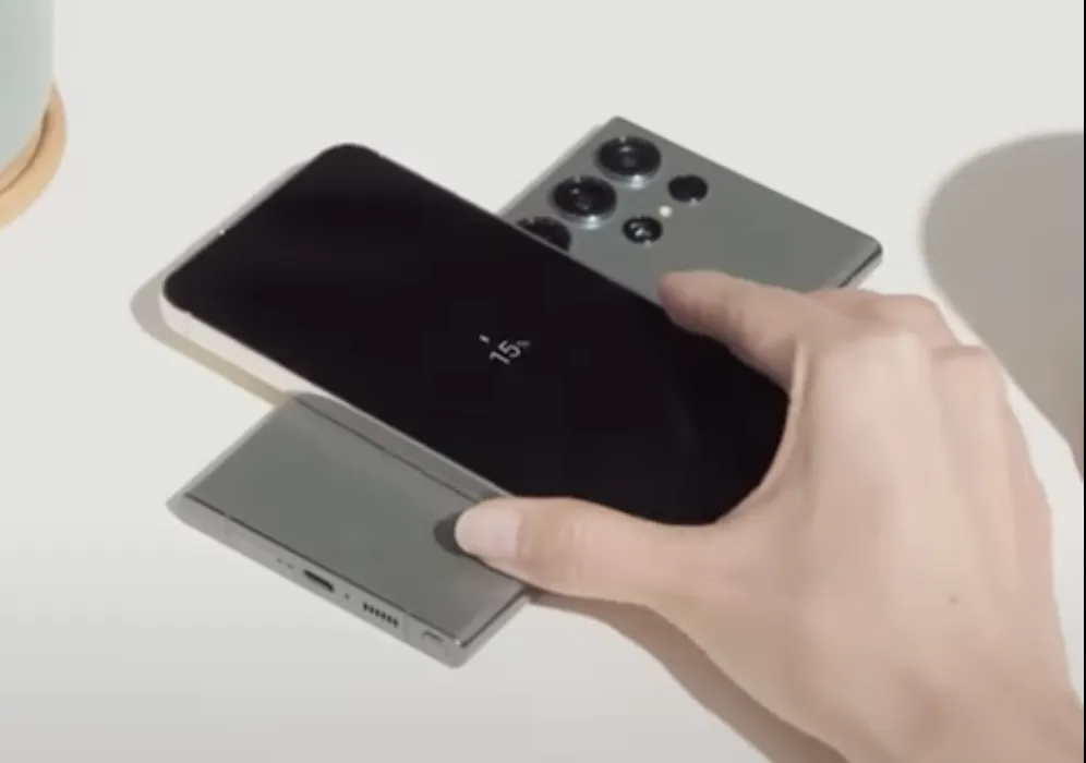 Galaxy S23 Ultra còn cho sạc pin với các thiết bị khác Galaxy S23 Ultra còn cho sạc pin với các thiết bị khác