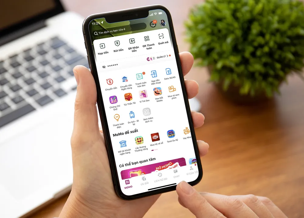 MoMo với nhiều tiện ích trong đời sống MoMo với nhiều tiện ích trong đời sống