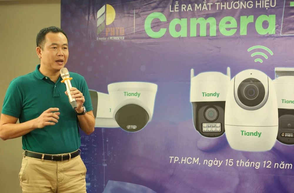 Giới thiệu camera thương hiệu Tiandy tại lễ ra mắt