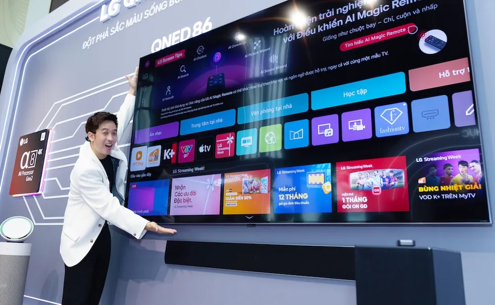 KOL Tuan Ngoc ទទួលបានបទពិសោធន៍ពី LG TV AI ជំនាន់ 2025 នៅព្រឹត្តិការណ៍-1.jpg