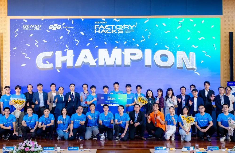 Mùa giải năm 2024, hàng trăm thí sinh công nghệ tham gia cuộc thi Hackathon DENSO Factory Hacks